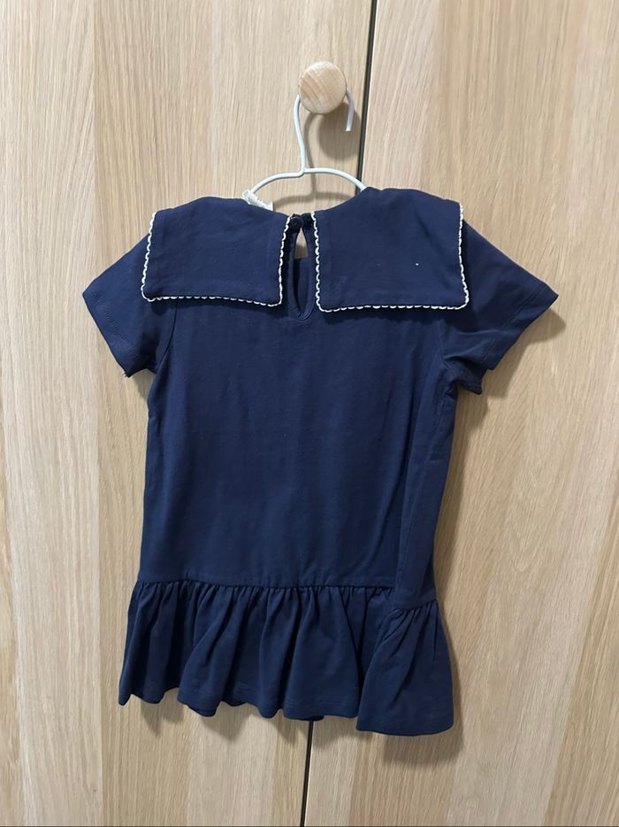 Robe bleu marine neuve 92cm H&M - photo numéro 2