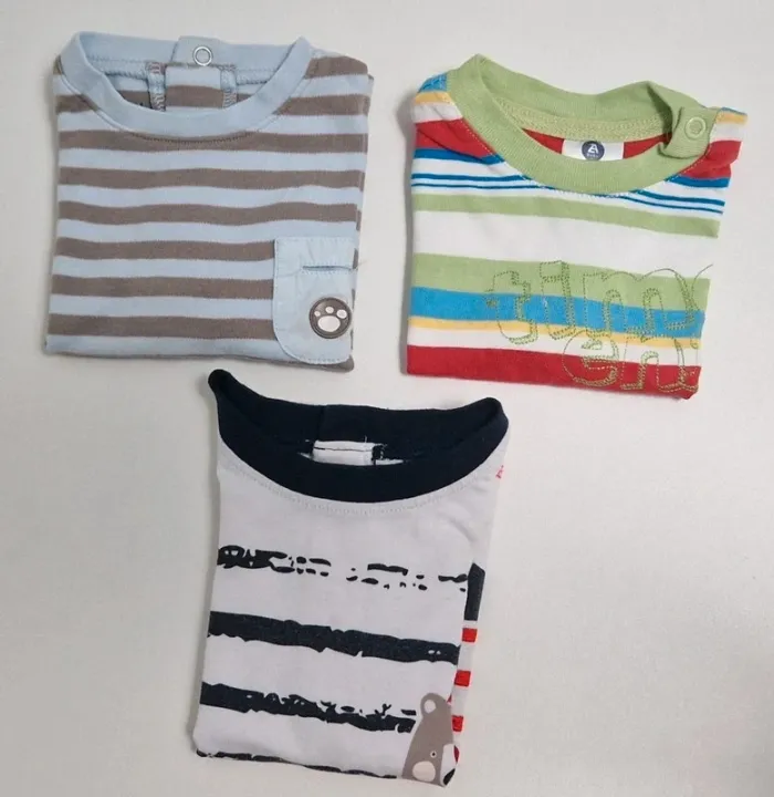 T-shirt garçons👕 ( 6 Mois ) - photo numéro 2