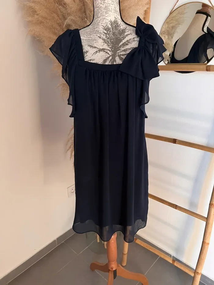Robe voile bleu marine