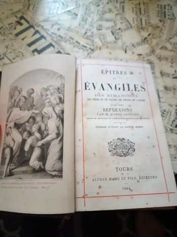 Épîtres et Évangiles des Dimanches l'abbé Janvier 1894