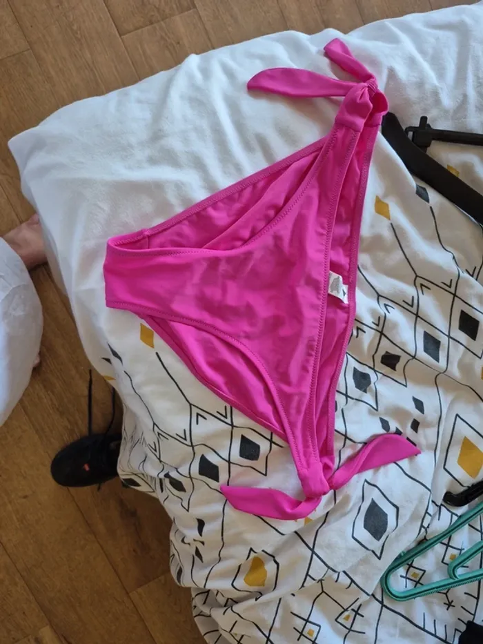 Bas maillot de bain rose