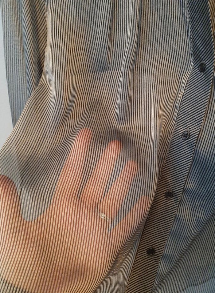 chemise Sinéquanone gris taille 40 - photo numéro 3