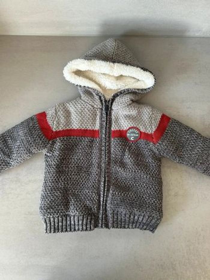 Veste molletonné bébé creeks
