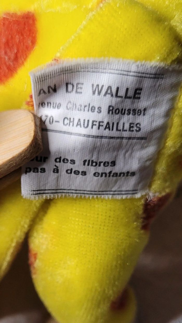 Peluche singe style Marsupilami - photo numéro 6