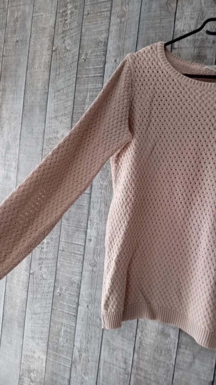 Pull vieux rose - photo numéro 2