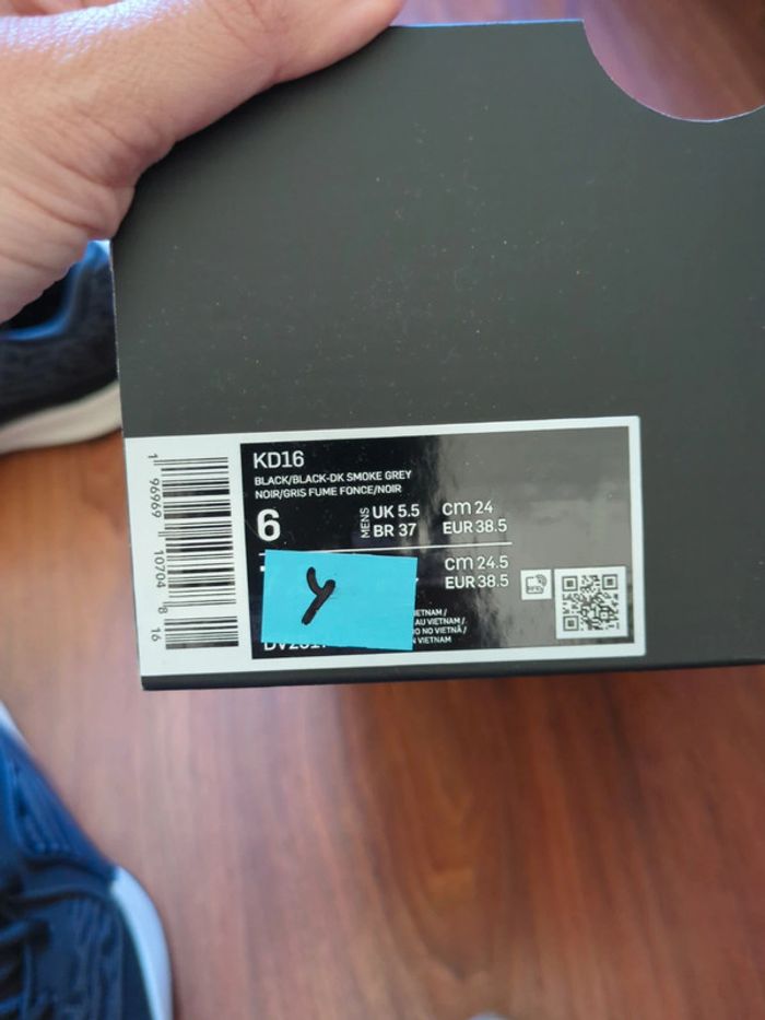 Nike KD16 noir grise neuve - photo numéro 8
