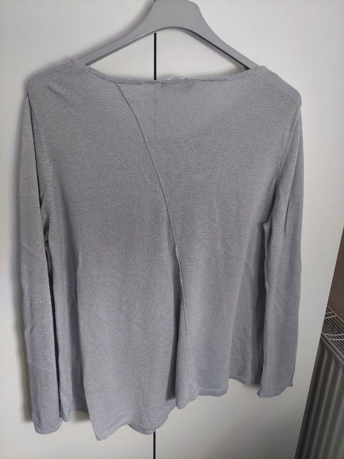 Pull fin argenté - photo numéro 2