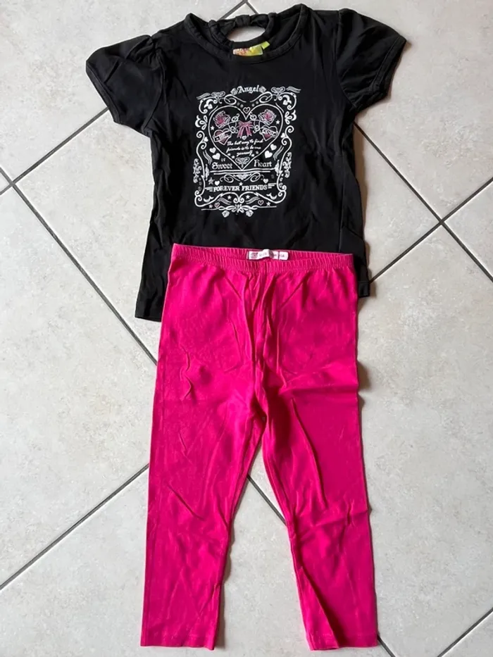 T-shirt avec legging