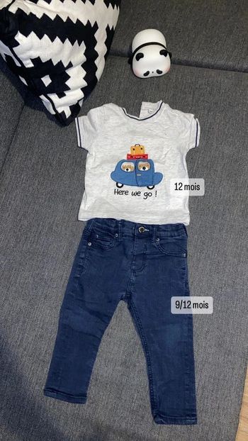 ensemble jean tee shirt