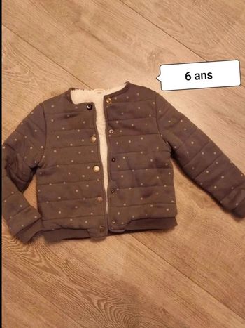 Veste  chaude  6 ans