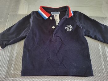 Polo manches longues Jacadi neuf sans étiquettes 