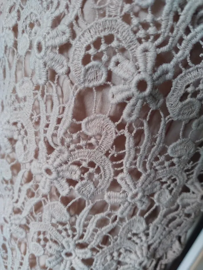 Robe dress dentelle lace chic été cérémonie - photo numéro 2