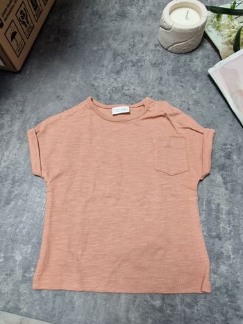 T-shirt corail