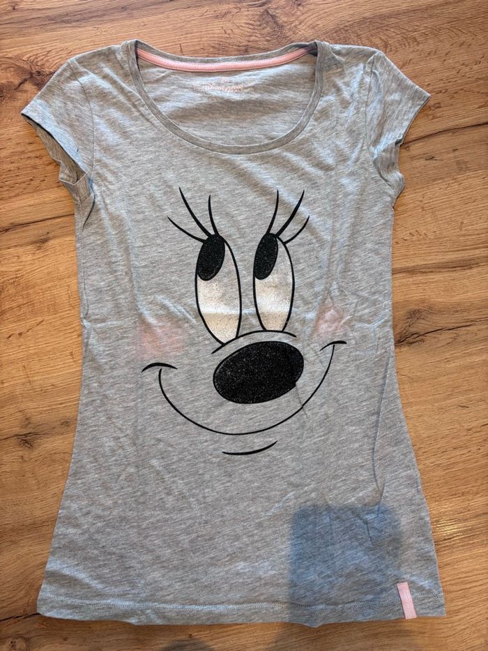 T-shirt gris Disneyland Paris taille xs motif Minnie