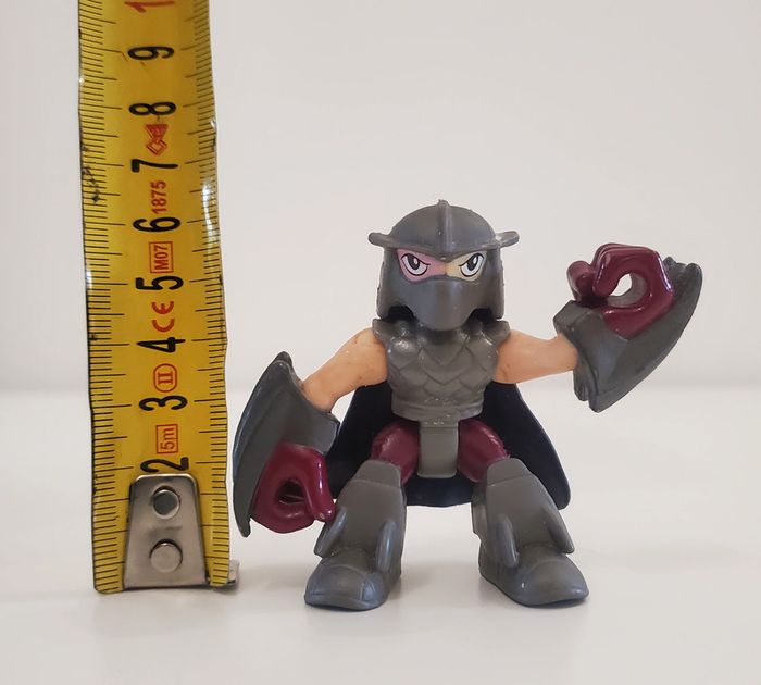 Tortue Ninja Figurine de Shredder Le Méchant Viacom Bon état 6cm env. - photo numéro 2
