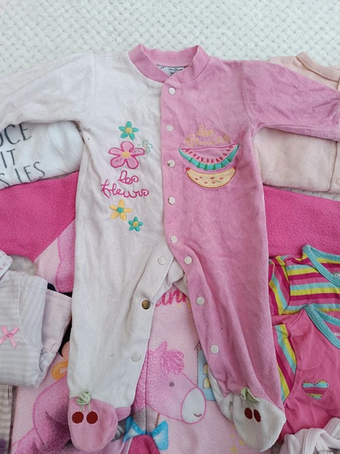 🔸Lot 22 Vêtements Bébé Fille 3 Mois🔸 - photo numéro 10