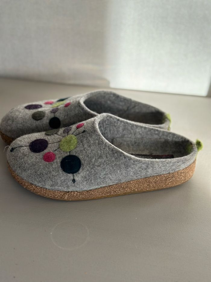 Magnifiques chaussons en laine - photo numéro 4