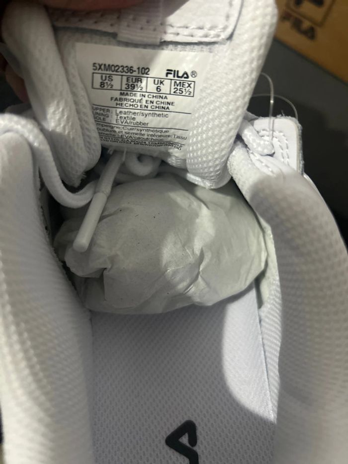 Baskets compensées Fila Disruptor 2 blanches 39.5 - photo numéro 6