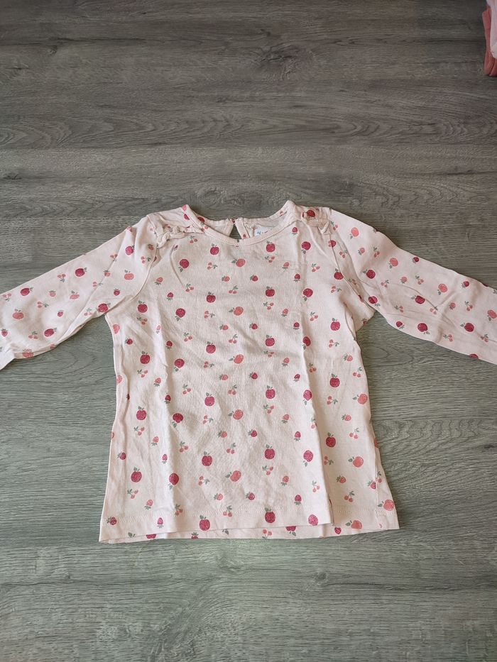 T-shirt manches longues 2 ans