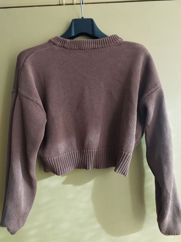 Pull marron - photo numéro 8