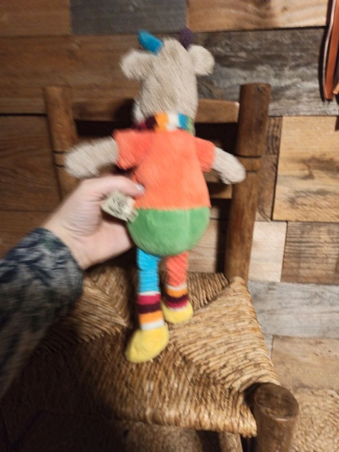 Peluche girafe mots d enfants BE - photo numéro 6