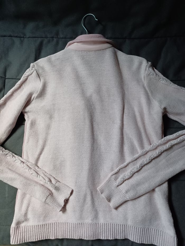 Veste style perfecto rose taille 14 ans - photo numéro 8