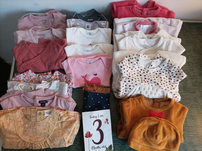 Lot vêtements 3 mois