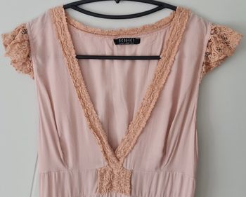 T. 38 (M) - Elégante robe rose