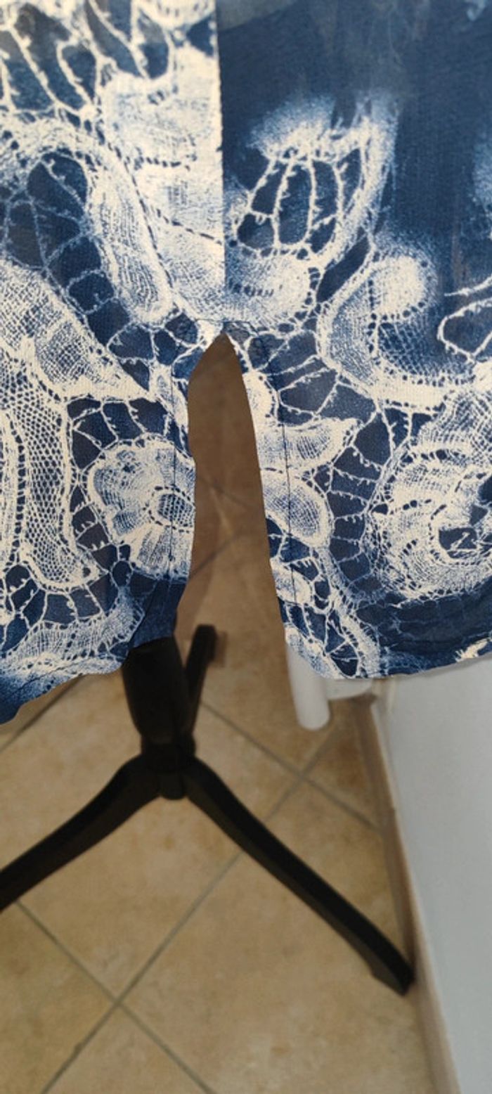 Chemisier fluide transparent en taille 48 - photo numéro 5