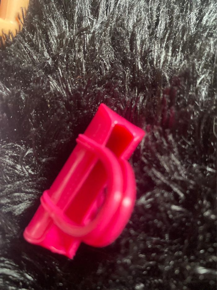 Sac à main rose en plastique souple Barbie - photo numéro 5