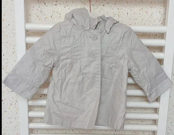 Veste mi-saison avec capuche gris Obaïbi Taille 6 mois - photo numéro 2