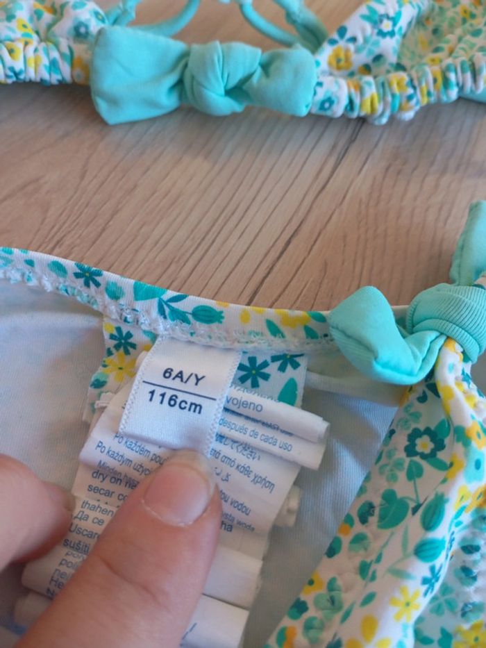 Maillot de bain 2 pièces 6 ans - photo numéro 2