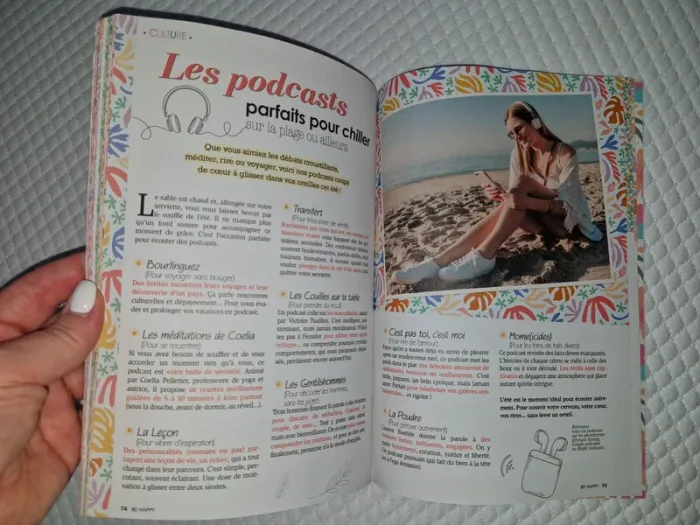 Livre Be happy "Spécial vacances" - photo numéro 3