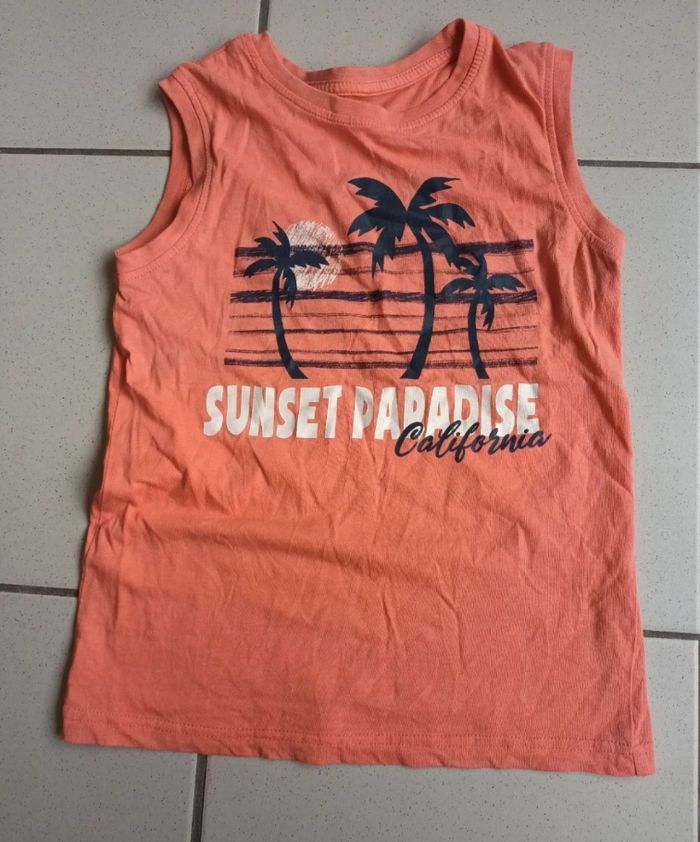 Débardeur garçon 8 ans