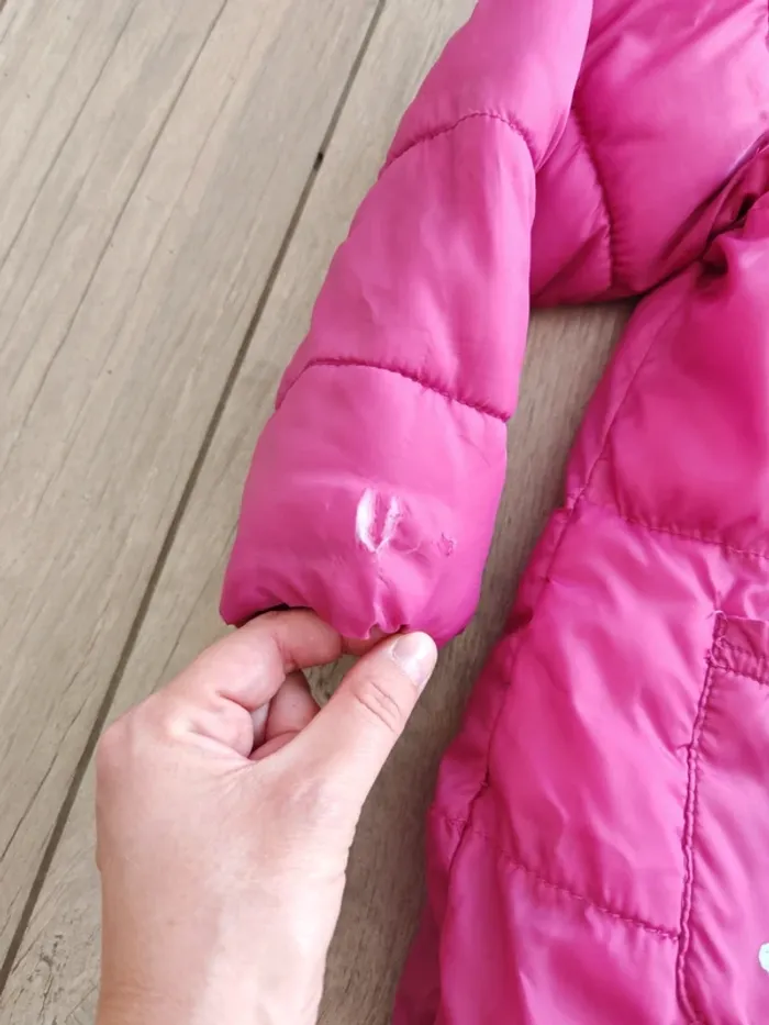 Doudoune rose fushia taille 3 ans - photo numéro 3