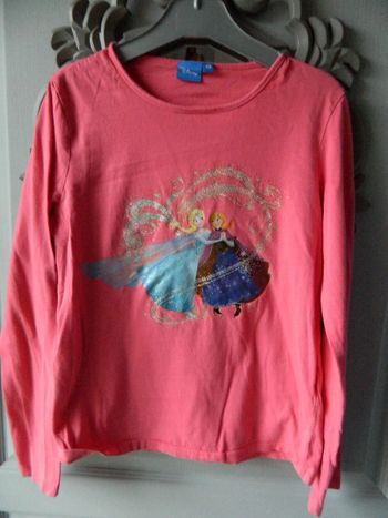 T shirt fille T 12 ans manches longues "Disney Princess"