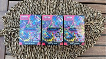 Lot Pokemon bundle me02 méga évolution flammes fantasmagoriques 6 boosters