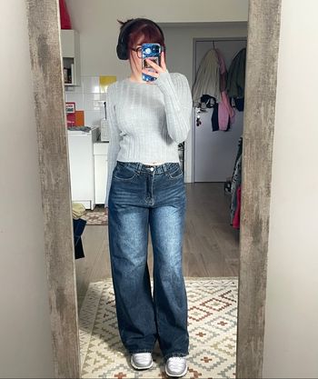 Pull gris près du corps Jennyfer