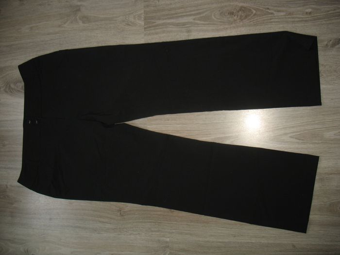 PANTALON DROIT NOIR "IN EXTENSO" - TAILLE 42 - n°01 - photo numéro 3