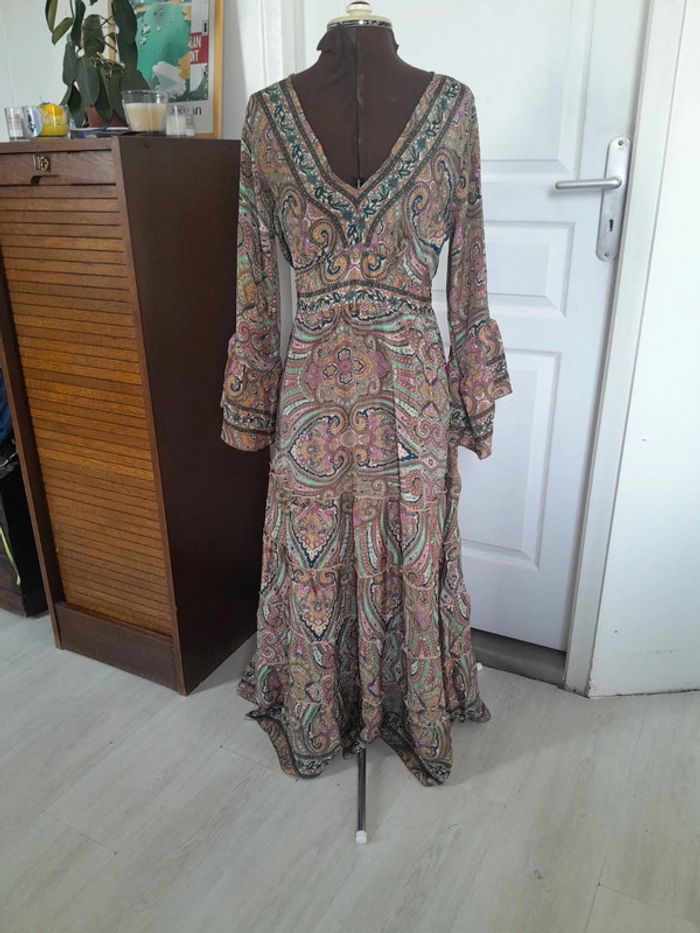Magnifique robe bohème en soie Boho Fashion