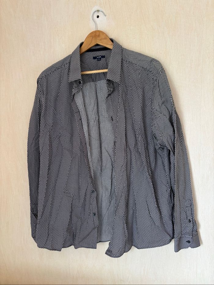 Chemise noir à motifs - photo numéro 3