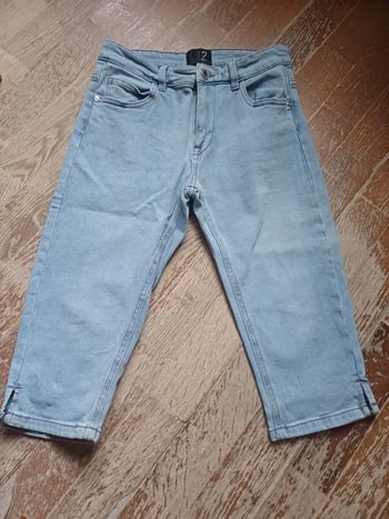 Pantacourt jean femme taille 36