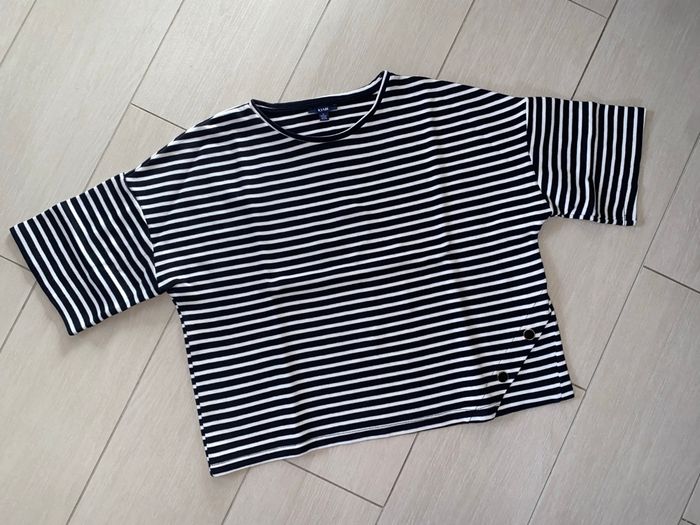 Kiabi t-shirt marinière L