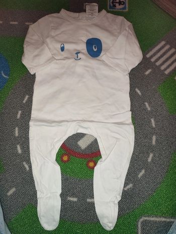 pyjama blanc bébé
