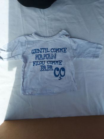 T-shirt 1 mois