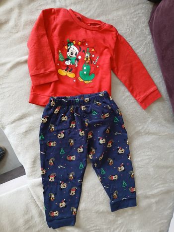 Ensemble Mickey Mouse de Noël pour bébé garçon