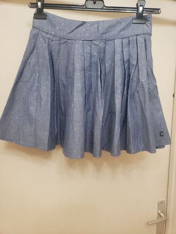 Jolie jupe courte plissée