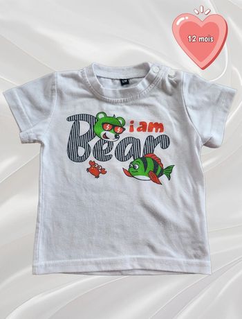 T-shirt garçon 12 mois