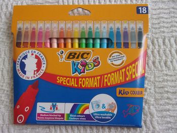 pochette de 18 feutres Bic