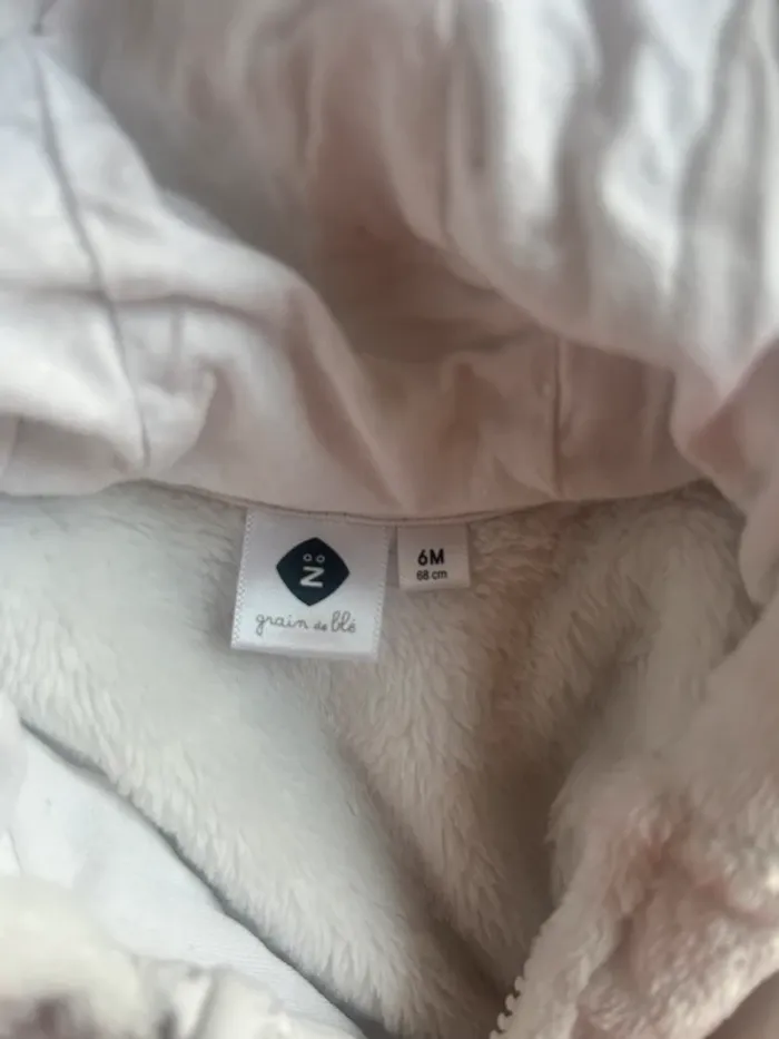 Polaire motif carrée - photo numéro 3